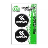 Kanuni Koruma Takozu 4X4 İkili Damla Sticker
