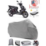 Kanuni Ronny S Branda Gri Motosiket Brandası Motor Örtüsü Çadır Su Geçirmez Motosiklet Kılıfı Motor Brandası,lastikli,taşıma Torbalı - Arka Çanta UYUMSUZ