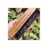 KANUNİ TESBİH Siyah Hareli Sevgiliye Hediyelik Ahşap Kutulu Tesbih
