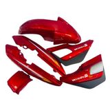 Kanuni Windy-S 125 Kaporta 3Lü Set Kırmızı ARM-MBZ-019