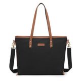 Kanvas Kumaş Kadın Omuz Çantası Smart Bags 1330 - Siyah