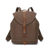 Kanvas Kumaş Kadın Sırt Çantası Smart Bags 1335 A.Kahve