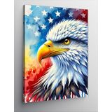 Kanvas Tablo Amerikan Kartalı, 70 x 100