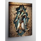 Kanvas Tablo Anubis Mısır Tanrısı