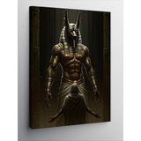 Kanvas Tablo Anubis Tanrısı, 70 x 100