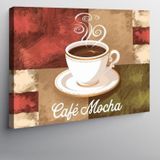 Kanvas Tablo Cafe Mocha: Sıcacık Anlar