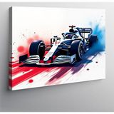 Kanvas Tablo Formula Yarış Arabası 50cmx70cm