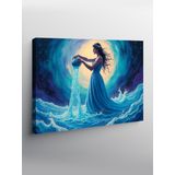 Kanvas Tablo Kova Burcu 70cmx100cm