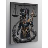 Kanvas Tablo Ölümün Kefili Anubis