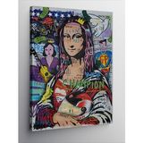 Kanvas Tablo Pop Art Mona Lisa