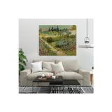 Kanvas Tablo Van Gogh Tablosu Ev Ofis Dekoru Bahçe Manzarası Klasik Duvar Tablosu
