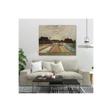 Kanvas Tablo Van Gogh Tablosu Renkli Çiçekler Ev Ofis Dekoru Klasik Duvar Tablosu