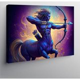Kanvas Tablo Yay Burcu Centaur Figürü 70cmx100cm