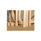 KanvasSepeti 4lü Set 20x20 - 30x30 - 40x40 - 50x50 Tuval Şasesi Kasnak Punch Nakış Için Ahşap Şase