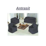 kanway Bürümcük 3+3+1+1 yıkanabilir koltuk örtüsü takım. Lastikli esnek koltuk kılıfı.