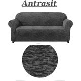 Kanway Dokuma Jakar 3 Kişilik Koltuk Örtüsü. Lastikli, Esnek, Yıkanabilir Koltuk, Kanepe, Çekyat Kılıfı - 180 x 230 cm - Antrasit