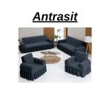kanway Jakarlı 3+3+1+1 koltuk takımı örtüsü. lastikli, esnek, yıkanabilir koltuk, kanepe, çekyat kılıfı.