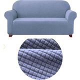 Kanway Likrali 3 Kişilik Lastikli Koltuk Kılıfı. Çekyat Koltuk Örtüsü Streç Esnek Kanepe Kılıfı - 180 x 230 cm - Gri
