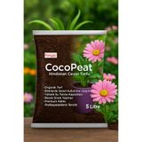 KanyonMarket Hindistan Cevizi Torfu %100 Doğal Torf - Cocopeat Hindistan Cevizi Lifi - Doğal Bitki Toprağı