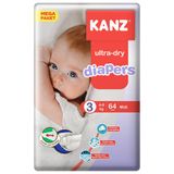 Kanz Bebek Bezi Mega Midi 3 Beden 4-9 Kg