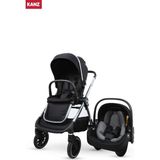 Kanz Explorer Autofold Travel Sistem Bebek Arabası Cole Black - Asai