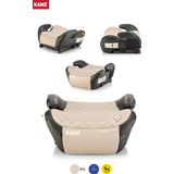 Kanz Fusion Emniyet Kemeri İle Kullanılabilen İsofixli Oto Koltuğu Yükselticisi Bej