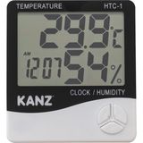 Kanz Htc-1 Beyaz Hygrometre-Termometre Yüksek Hassasiyetli Ölçüm Modeli ile