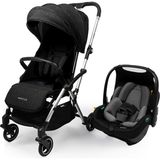 Kanz Marcus Kolay Katlanabilen Kabin Travel Sistem Bebek Arabası Raisin Black - Siyah