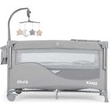 Kanz Mira Anne Yanı Park Yatak Gri 70 x 120
