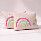 Kanz Pamuklu 2'li Yastık Kılıfı 35X45 cm - Çok Renkli - 35 x 45 cm