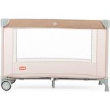 Kanz Pure&Sımple Kahverengi Park Yatak Oyun Parkı Tekerlekli Ergonomik Yapı ile Güvenli