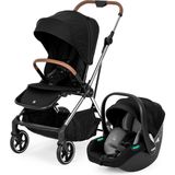 Kanz Snap Autofold Travel Sistem Bebek Arabası Darkness Black - Asai
