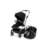 Kanz Snap Autofold Travel Sistem Bebek Arabası Darkness Black