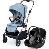 Kanz Snap Autofold Travel Sistem Bebek Arabası Foggy Blue