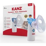 Kanz Taşınabilir Mesh Nebülizatör Şarjlı Ultra Sessiz Çalışma ile Yetişkin ve Çocuklar İçin Uygun