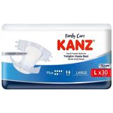 Kanz Textil Yüzey Yetişkin Hasta Bezi Large 30'lu
