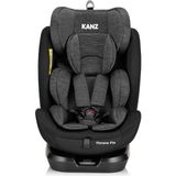 Kanz ThroneFix 360 Derece Dönebilen 0-36 kg Oto koltuğu Siyah