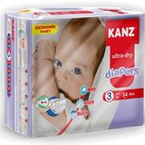 Kanz Ultra-Dry No:3 Midi 34 Adet Bebek Bezi
