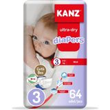 Kanz Ultra-Dry No:3 Midi 64 Adet Bebek Bezi
