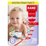 Kanz Ultra-Dry No:6 XLarge 20 Adet Bebek Bezi