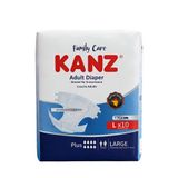 Kanz Yetişkin Hasta Bezi Large / 10 Adet