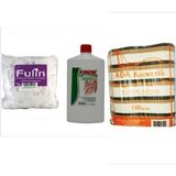 Kanzuk Aseton 1 Lt + Pedikür Terliği 50 Çift + Pedikür Galoşu 50 Adet