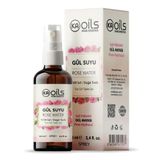 KAOils Saf Gül Suyu - 100% Pure Rose Water 100 ml - Doğal Gül Mayası Hidrolatı - Canlandırıcı ve Nemlendirici Yüz Toniği | Cam Şişe ve Sprey