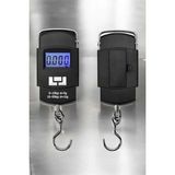 Kap Kaç Ağırlık Ölçer 50 kg El Terazisi El Kantarı Pilli LED Ekran - 1BW-Beyaz
