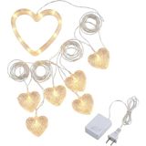 Kap Kaç Kalp Şeklinde LED Neon Işık Dekoratif Romantik Oda ve Duvar Lambası - 00 Beyaz - Belirtilmemiş
