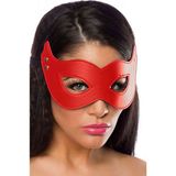 Kap Kaç Lamore Lamore Kırmızı Deri Maske - Belirtilmemiş