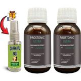 Kap Kaç Prostonic Ultra: 2 Adet Erkeklere Sawpalmettolu Kabak Çekirdeği Ekstratlı 50 ml Şurup + 30 ml Çörek Otu Masaj Yağı - Belirtilmemiş