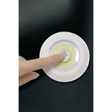 Kap Kaç Spot Lamba LED Işık 3'lü Uzaktan Kumandalı Pilli Yapışkanlı Kablosuz - 00 Beyaz - Belirtilmemiş