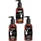 Kap Kaç Süper Playboy 3 Adet Playboy Çilek Aromalı Kokulu ve Isıtıcılı Lı Vücut Masaj Yağı - Belirtilmemiş