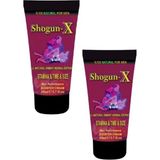 Kap Kaç Süper Shogun -X Extra Cream Erkekler Için Kremi 50ML x 2 Adet - Belirtilmemiş